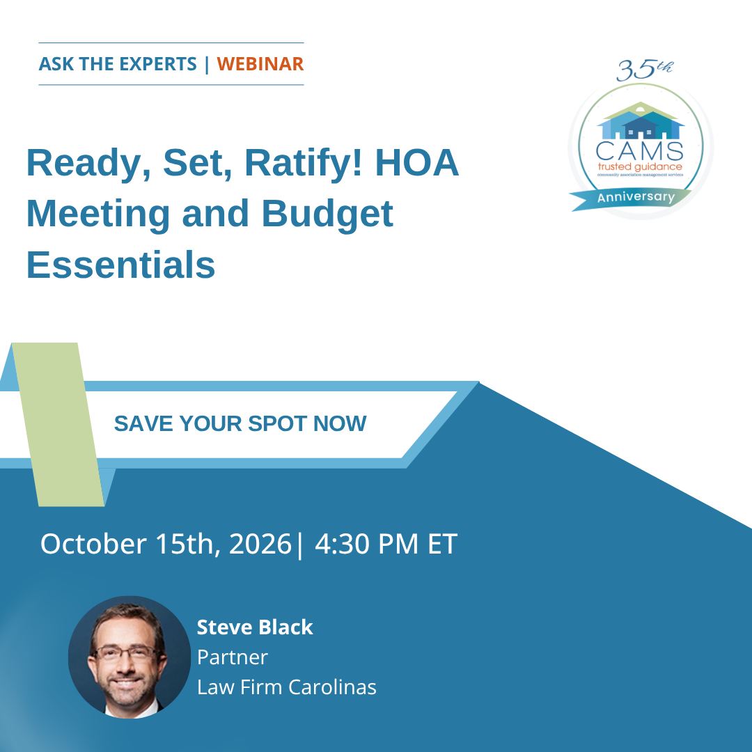Ready, Set, Ratify! HOA Meeting & Budget Essentials